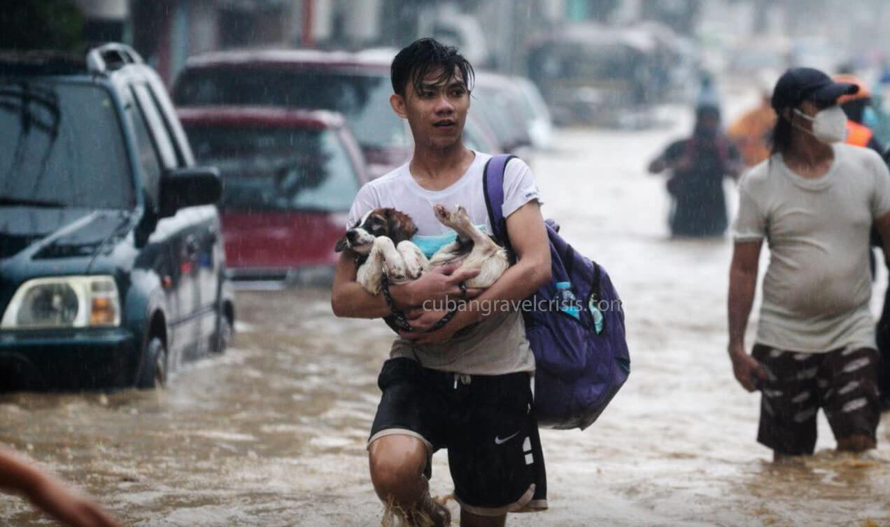 พายุไต้ฝุ่น Vamco ก่อให้เกิดน้ำท่วมครั้งใหญ่ในฟิลิปปินส์