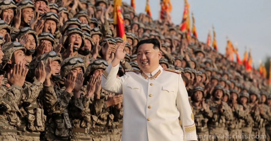 Kim renews กองทัพเกาหลีเหนือ คิม จอง อึน ผู้นำเกาหลีเหนือ เรียกร้องให้กองทัพของประเทศ “เสริมกำลังในทุกวิถีทางเพื่อทำลายล้างศัตรู” 