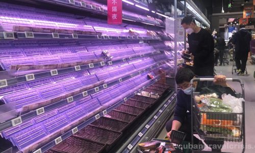 Shanghai ต่อสู้กับปัญหาการขาดแคลนอาหาร