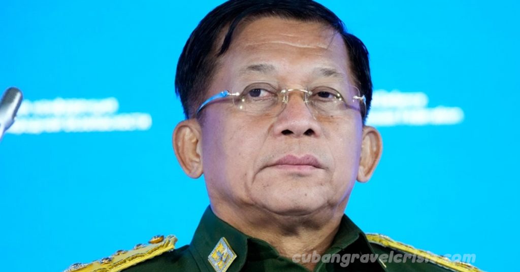 Myanmar military leader ขยายภาวะฉุกเฉิน พล.อ. มิน อ่อง หล่าย เน้นย้ำถึงความจำเป็นในการเสริมสร้างระบบประชาธิปไตยที่ 'แท้จริง'