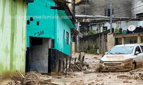 น้ำท่วม-ดินถล่มในบราซิล