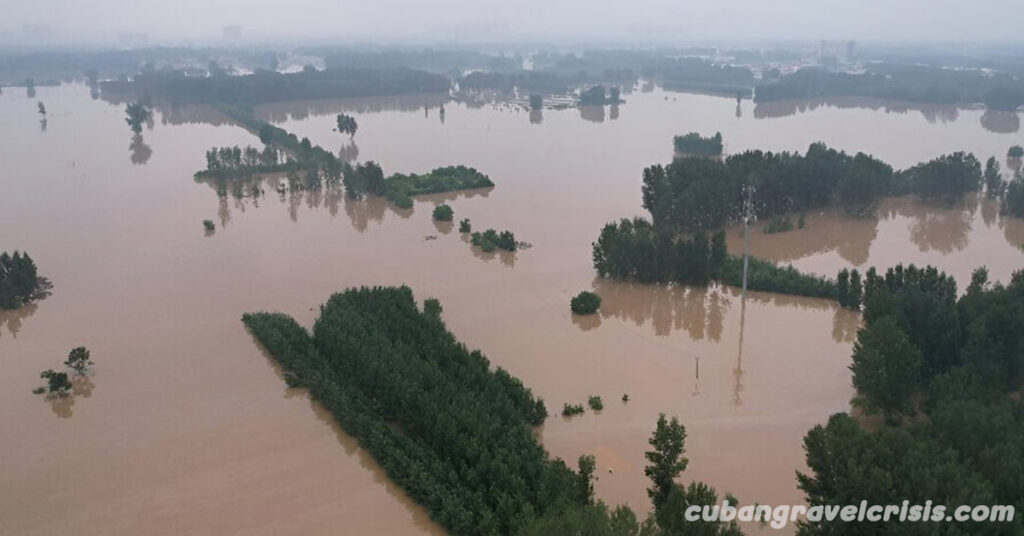 จีนได้รับผลกระทบอย่างหนัก จากสภาพอากาศที่รุนแรง