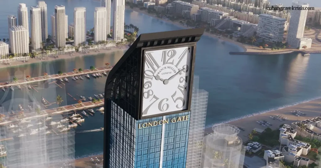 ดูไบกำลังสร้างหอนาฬิกา ที่สูงที่สุดในโลก ดูไบเตรียมเพิ่มอาคารสูงตระหง่านอีกแห่งหนึ่งบนเส้นขอบฟ้า หอคอย Aeternitas ซึ่งเปิดตัวอย่างเป็น