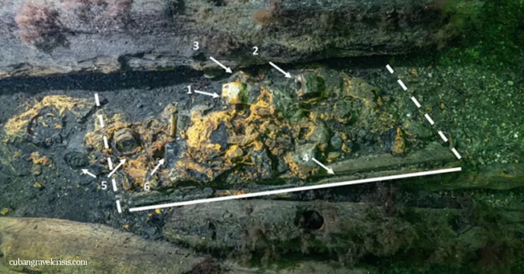 ค้นพบโบราณวัตถุ อายุหลายร้อยปีในซากเรือโบราณนอกชายฝั่งสวีเดน นักวิจัยที่สำรวจซากเรือโบราณนอกชายฝั่งสวีเดนค้นพบหีบอาวุธ